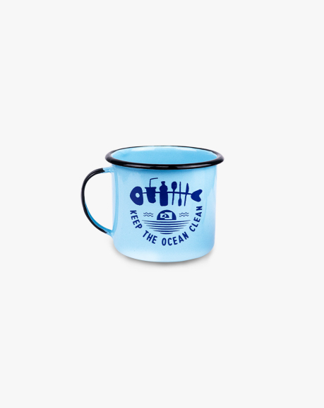 Caneca Esmaltada - Ocean