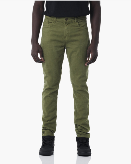 Calça Sarja Masculina Voyager - Verde Militar