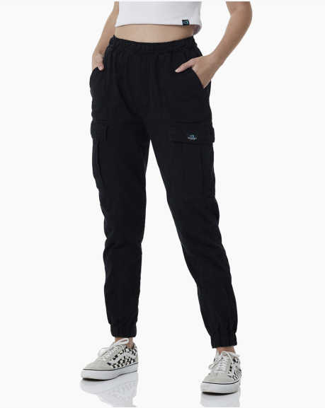 Calça Jogging de Sarja All Gender Aranda - Preta